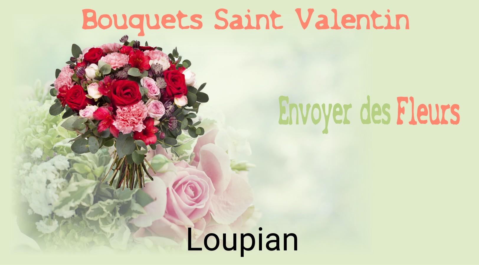 Roses de Saint-Valentin livrées à Loupian
